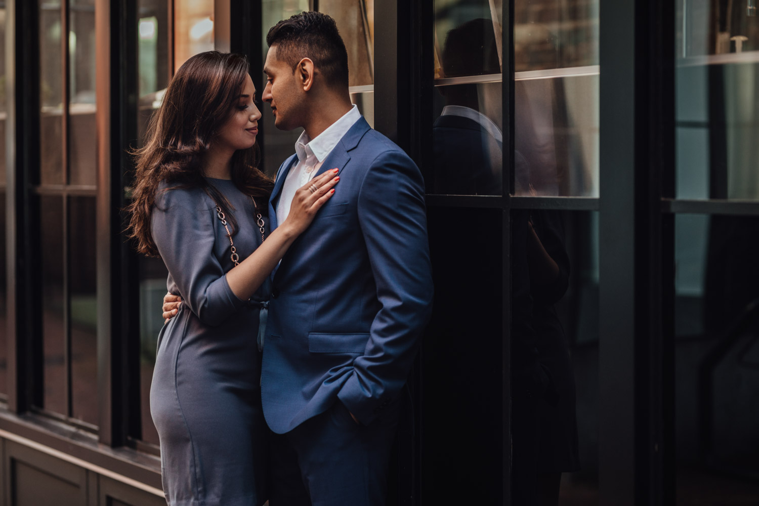 tasnia and jamin wedding engagement photography in gastown vancouver bc
