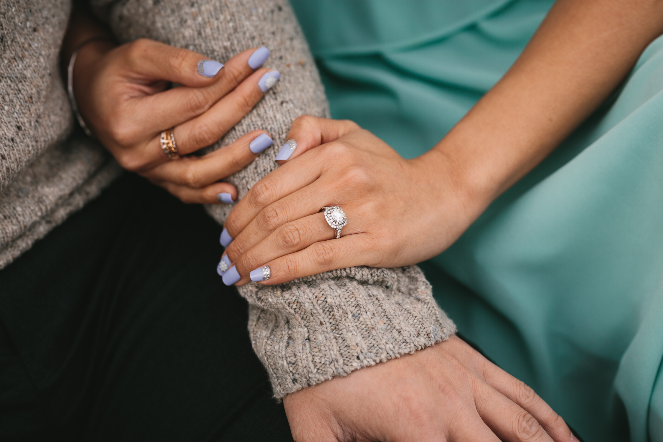 vancouver cherry blossom engagement photography in yaletown david lam park