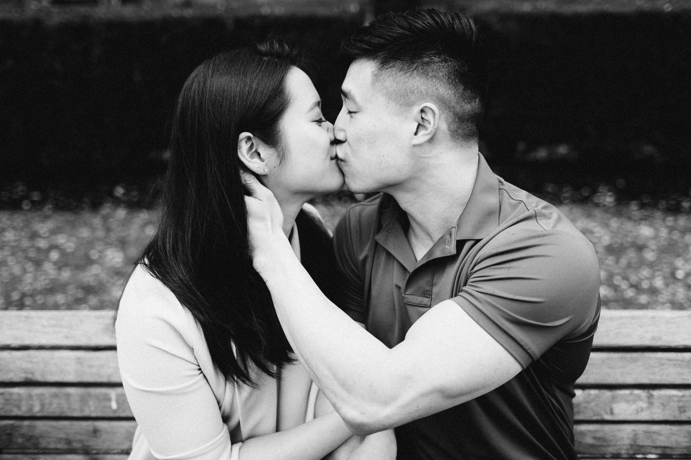 cherry blossom engagement photography north burnaby bc