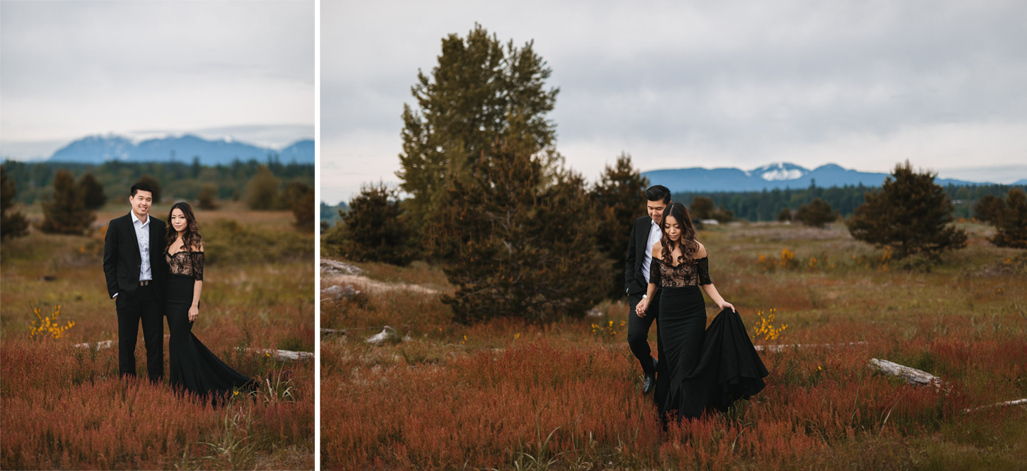 richmond engagement photographer iona beach park