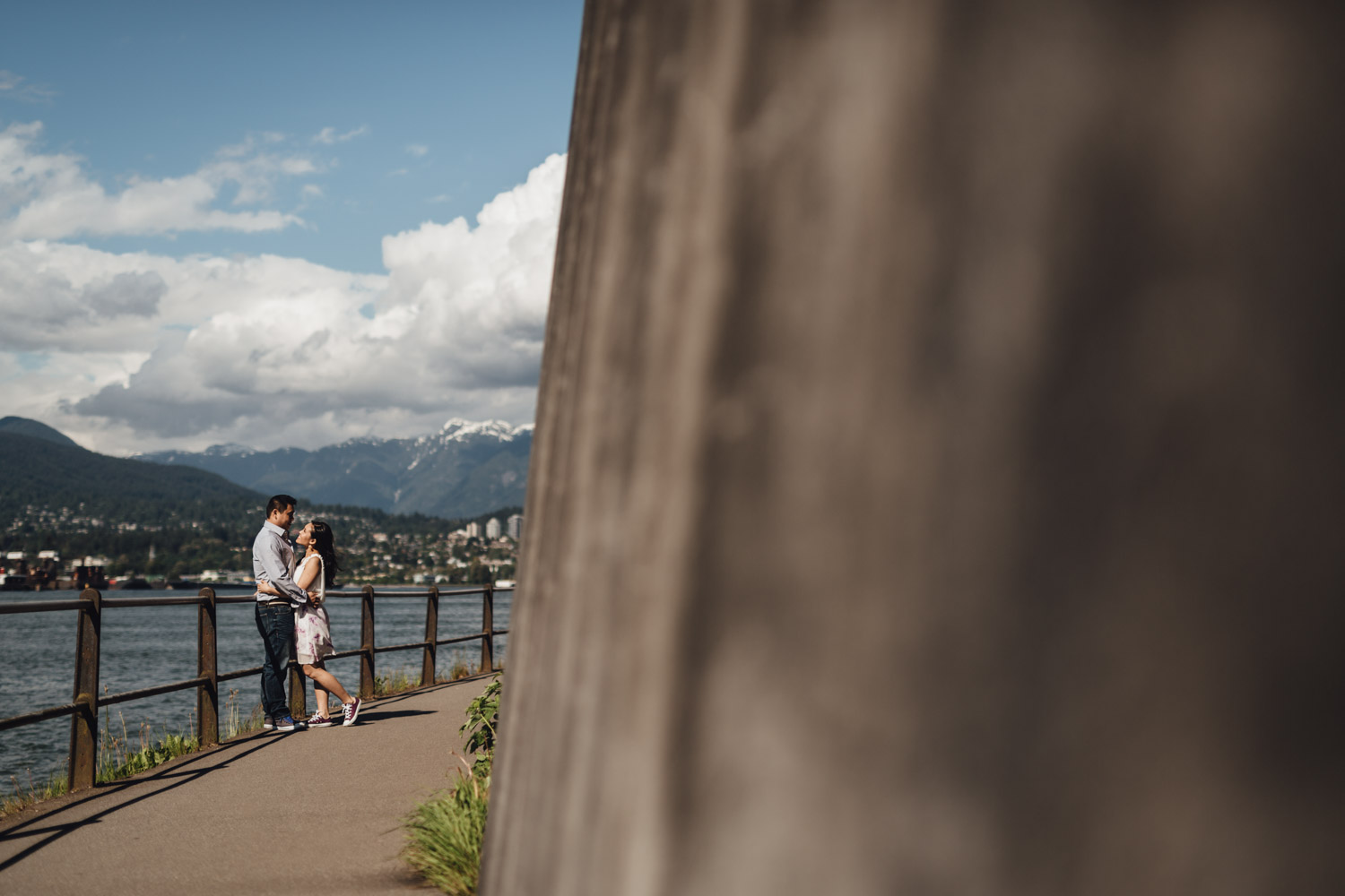 lighthouse stanley park engagement photography vancouver bc
