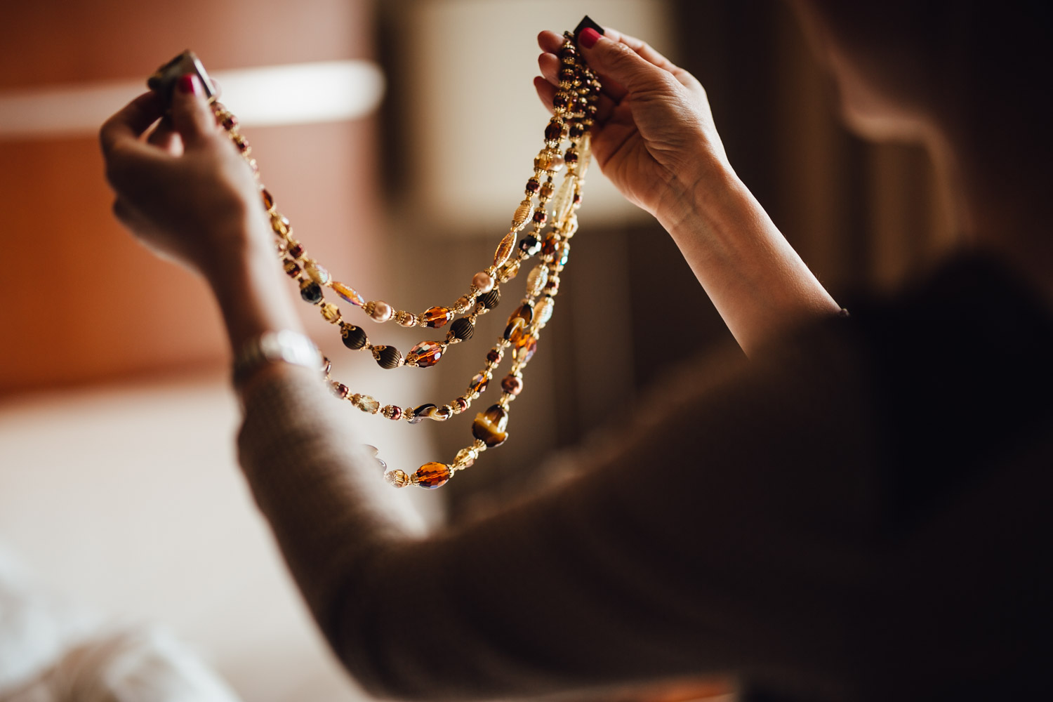 wedding jewelry necklace river rock casino hotel photography richmond