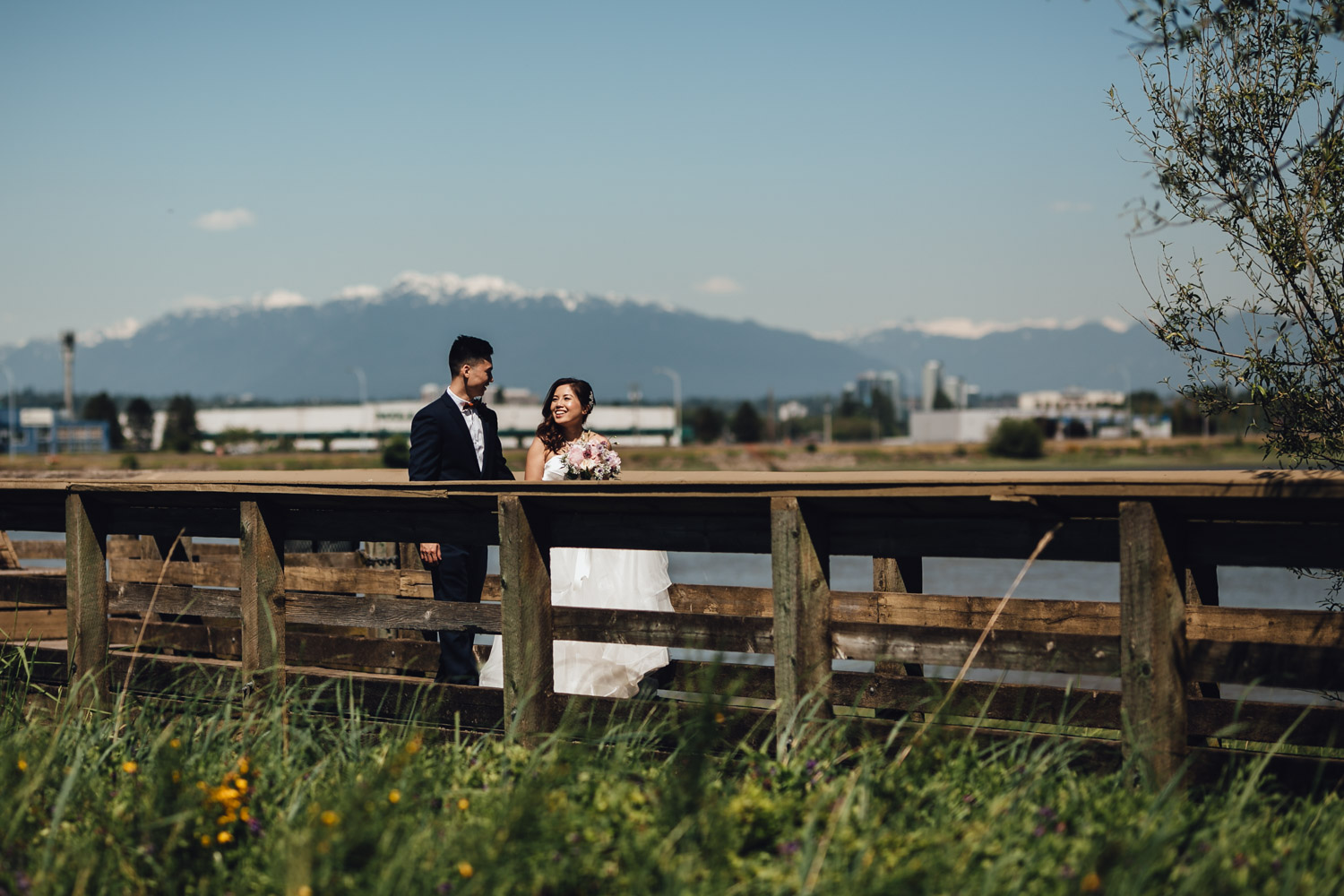 richmond wedding photographer terra nova park river road