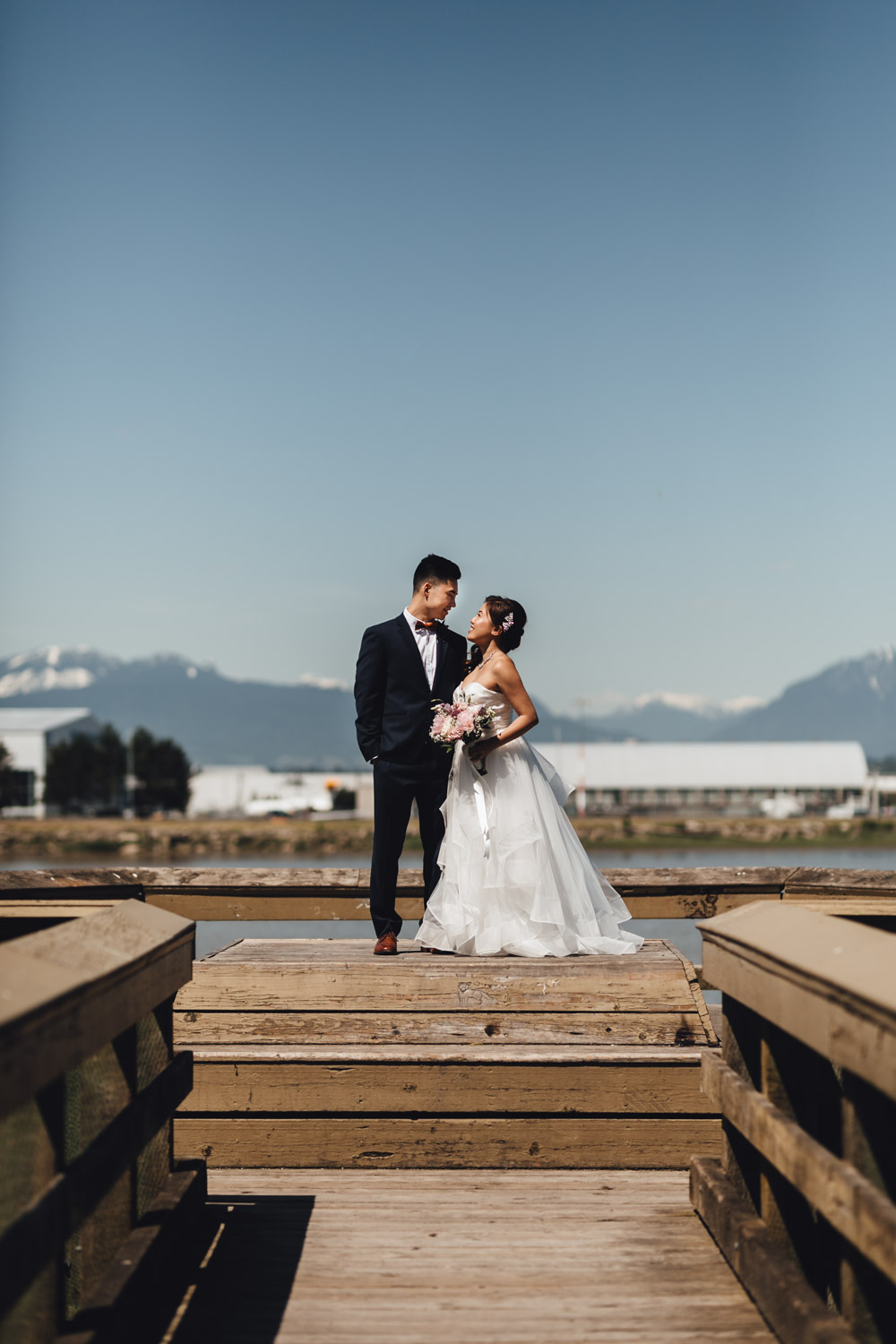 richmond wedding photographer terra nova park river road
