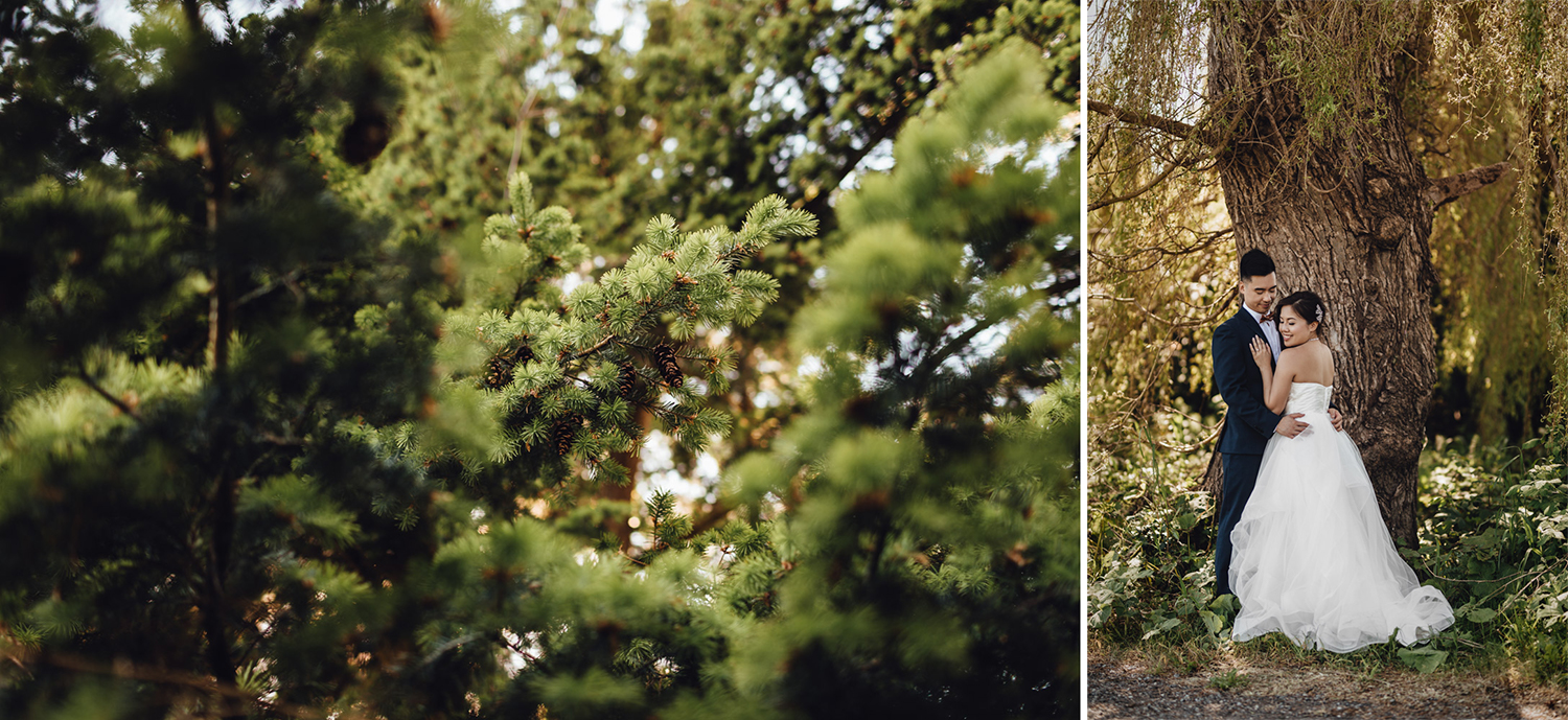 richmond wedding photography terra nova park bride and groom portrait vsco