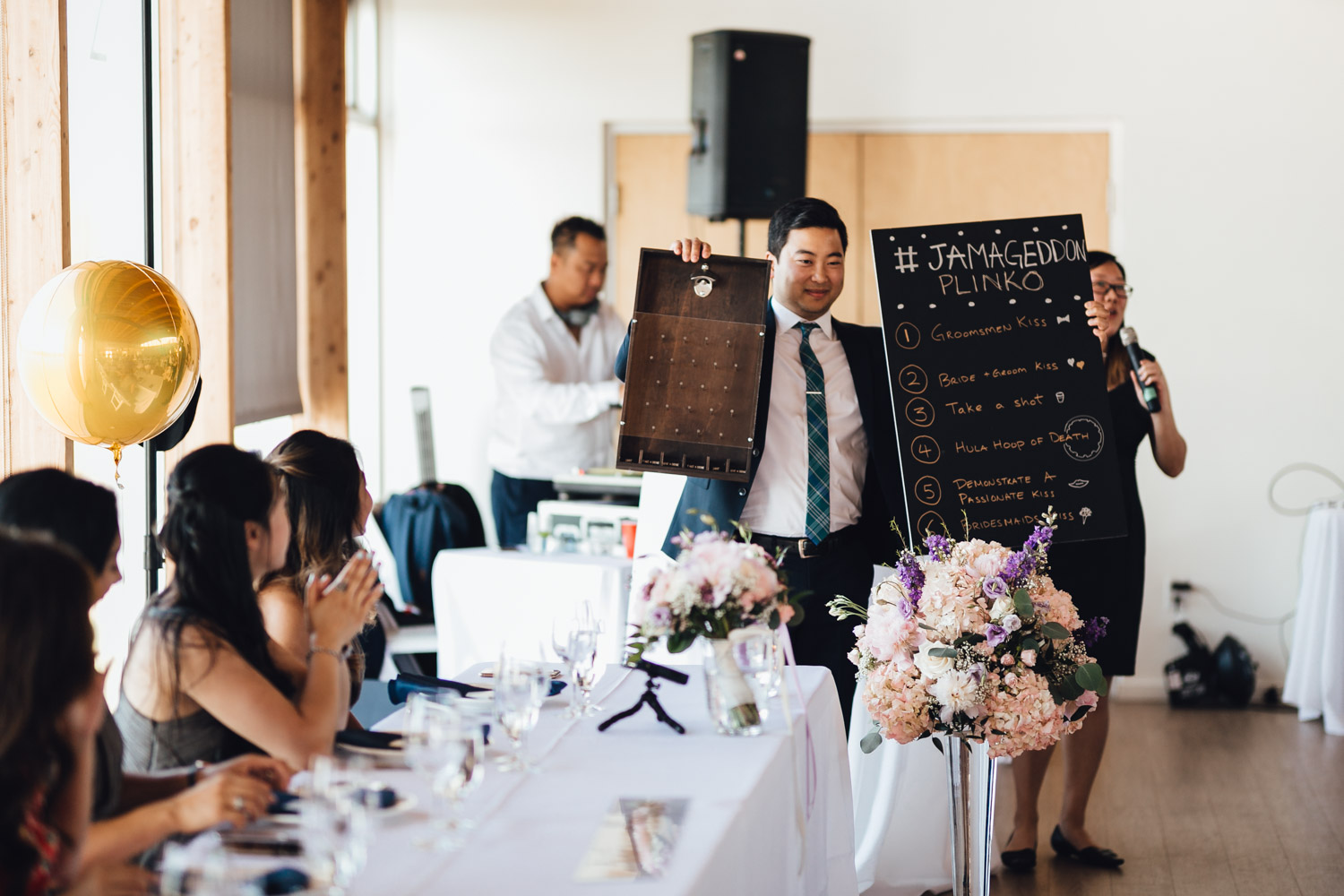 ubc boathouse wedding reception photography richmond bc