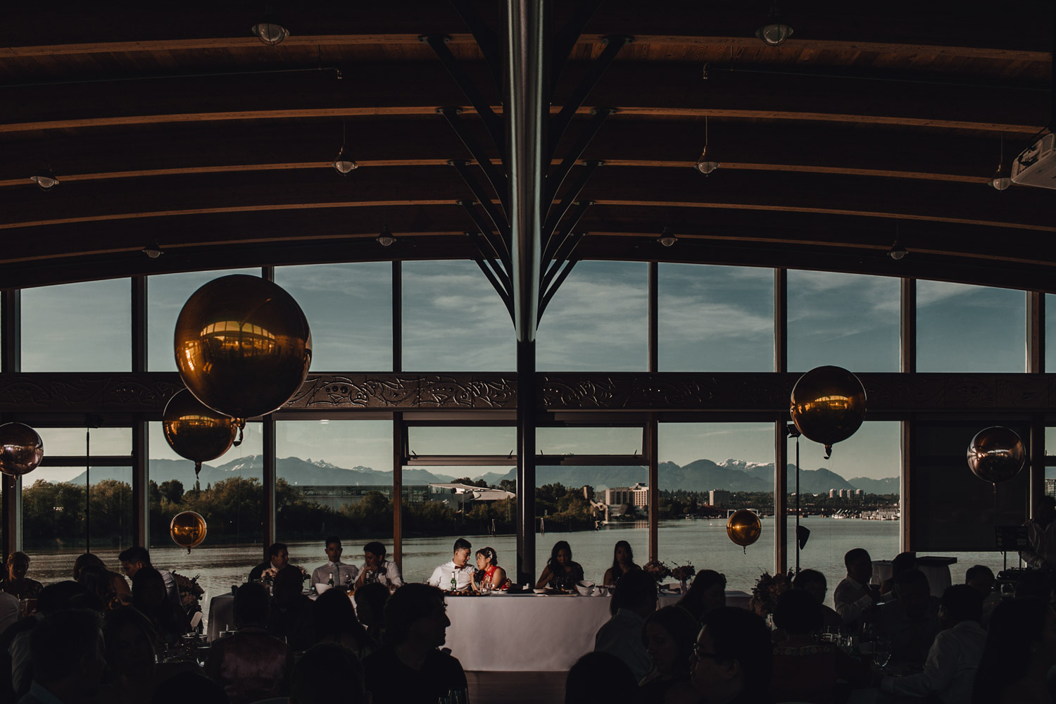 ubc boathouse wedding reception photography richmond bc