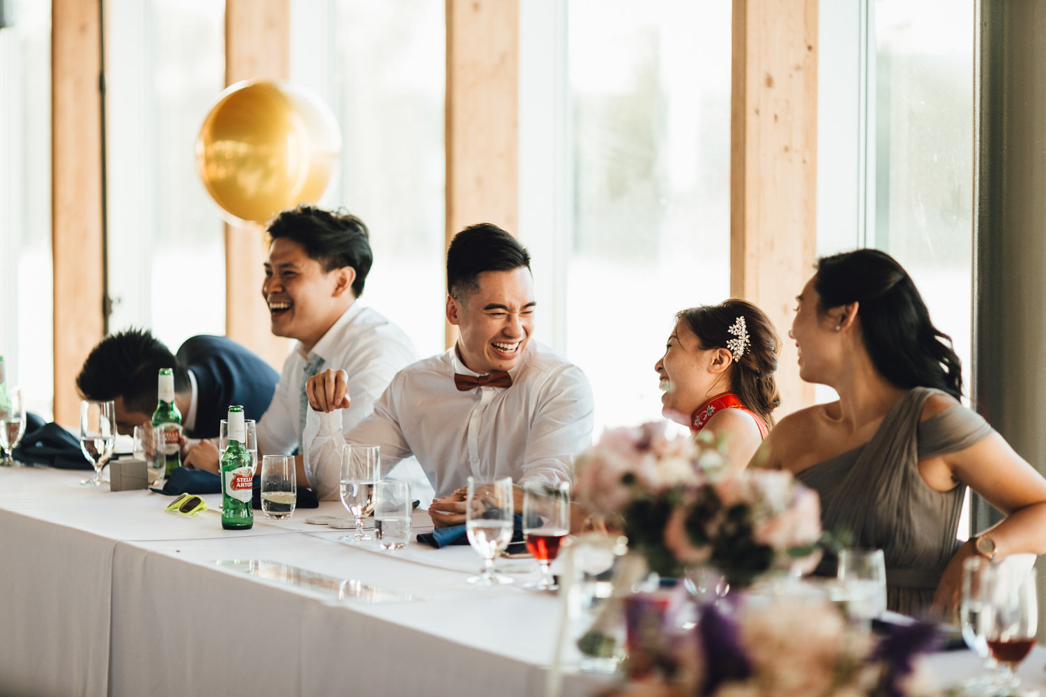 ubc boathouse wedding reception photography richmond bc