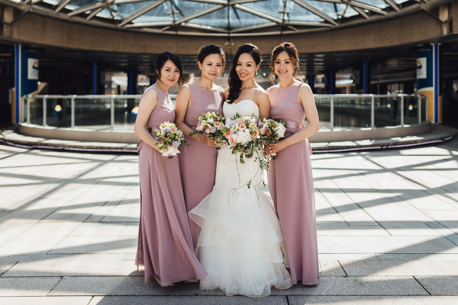 vancouver art gallery wedding photography bride groom portraits