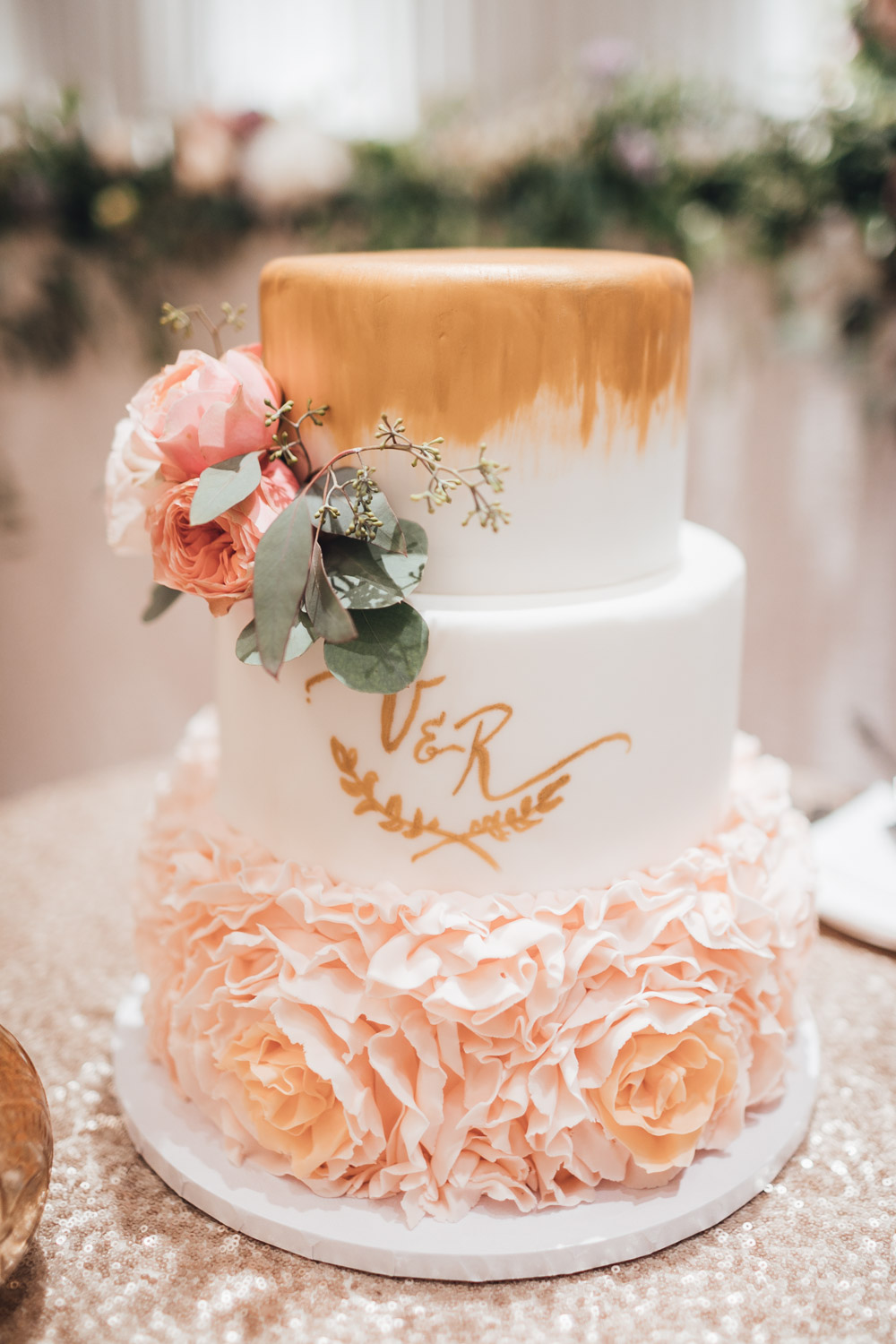 rosewood hotel georgia spanish ballroom wedding reception photography vancouver