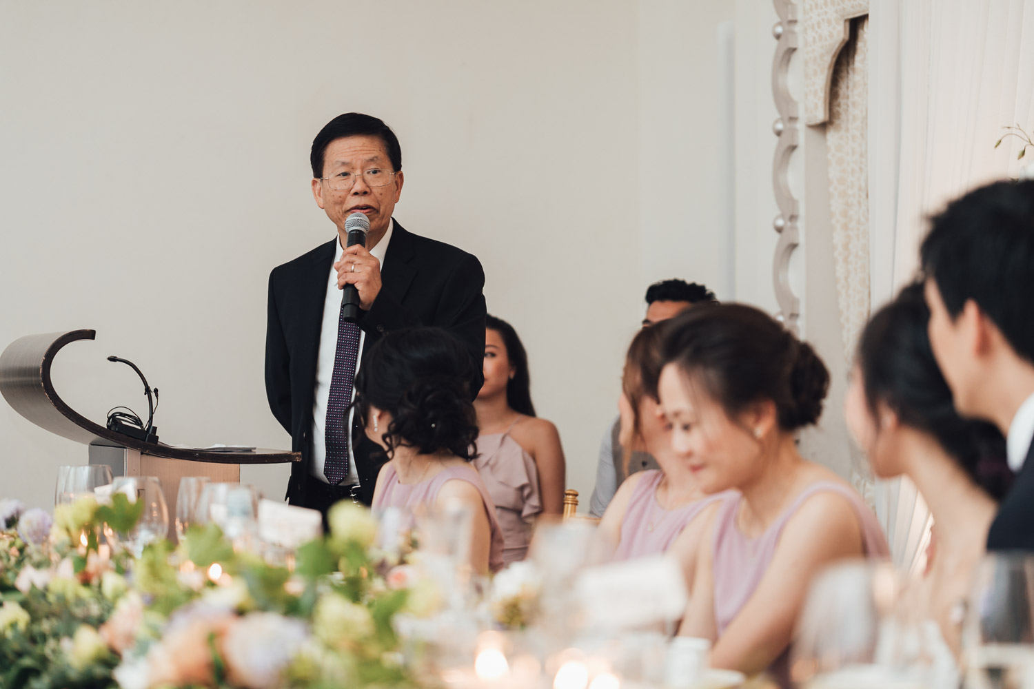 rosewood hotel georgia spanish ballroom wedding reception photography vancouver