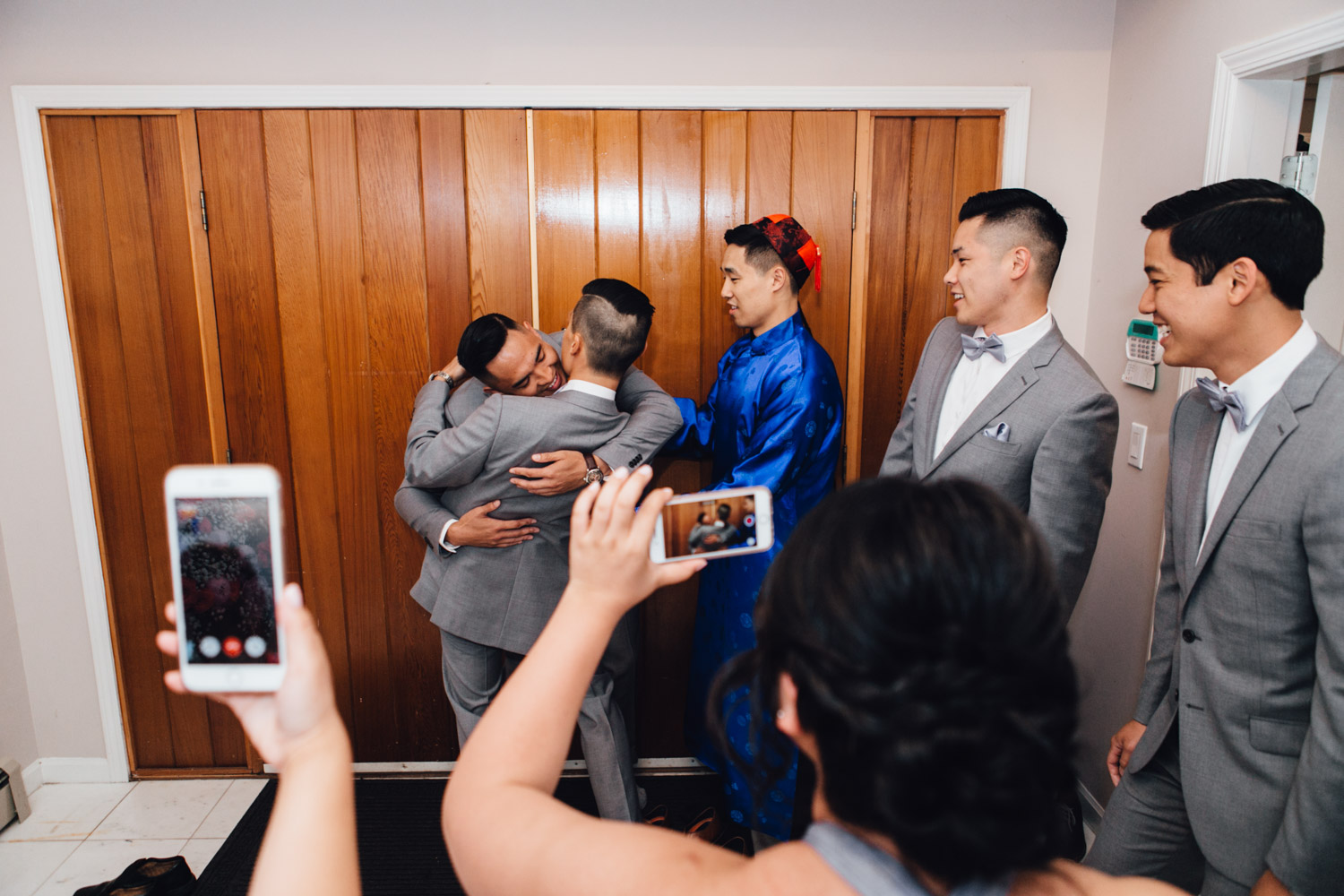 chinese door games tradition wedding photography in vancouver bc