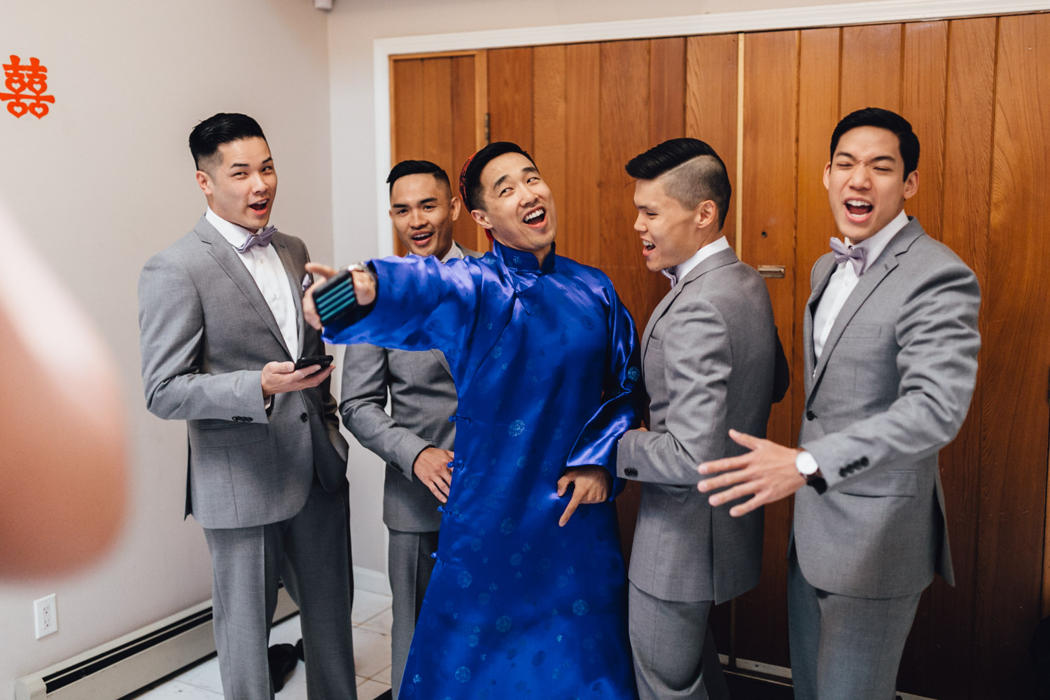 chinese door games tradition wedding photography in vancouver bc