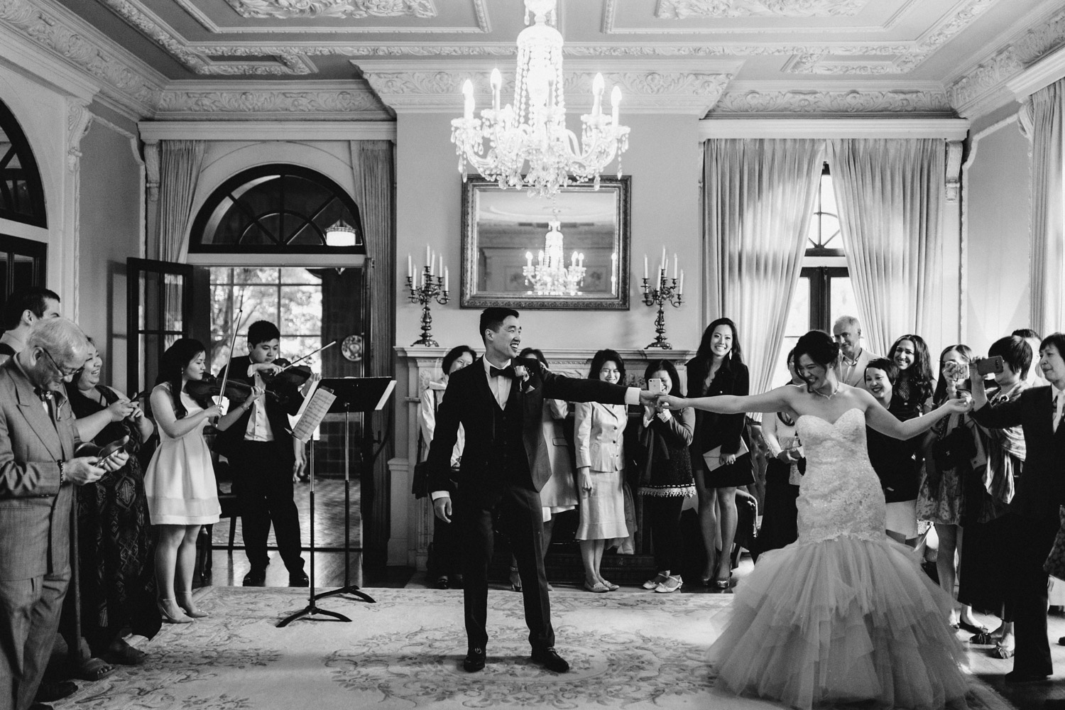 first dance at hycroft in vancouver bc wedding photography