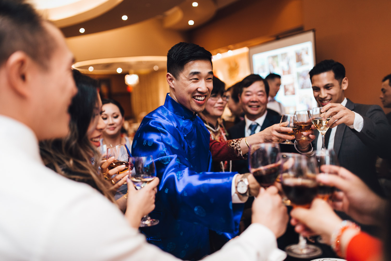 chinese wedding reception photography at kirin restaurant in new westminster