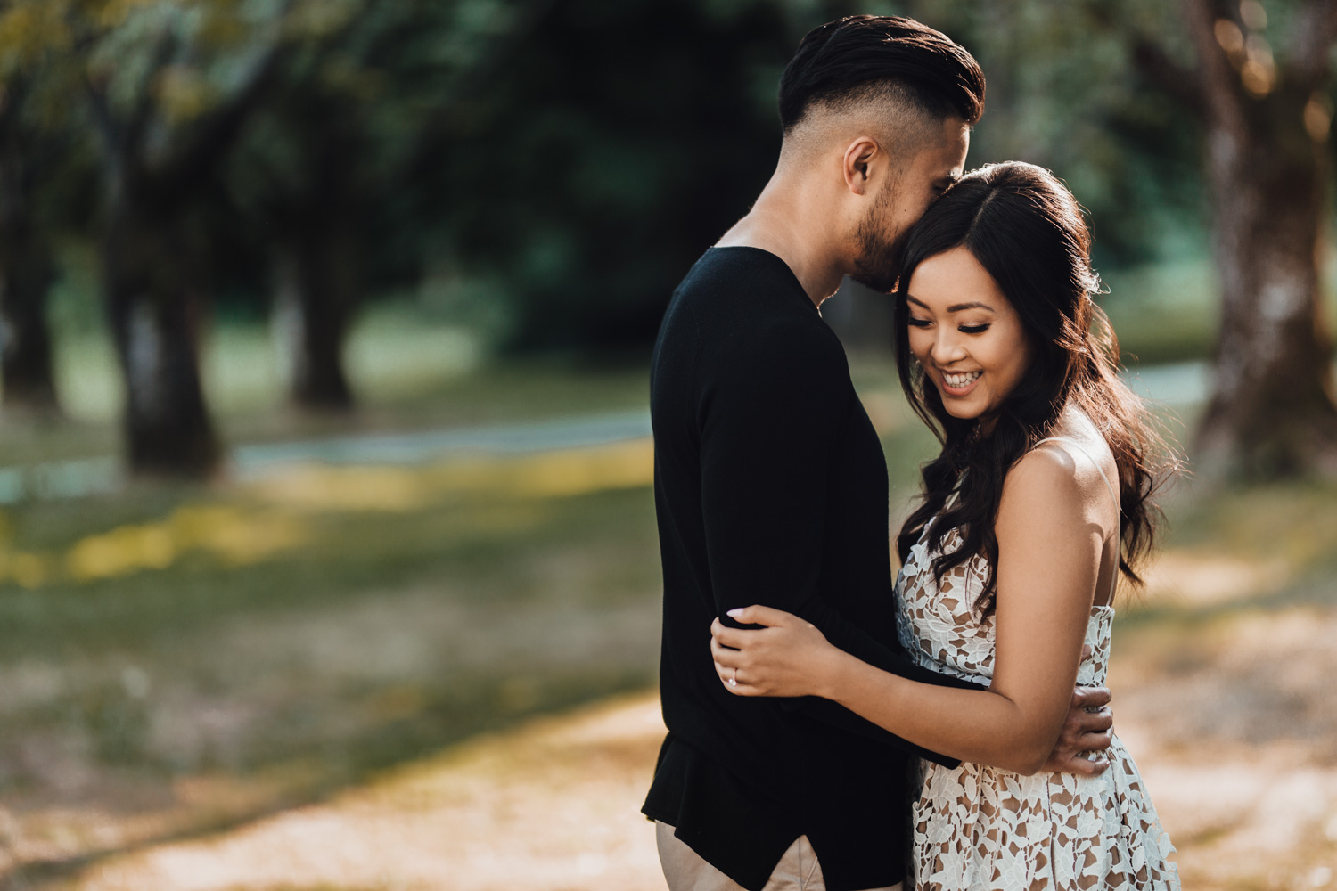 rose garden stanley park engagement photography in vancouver bc