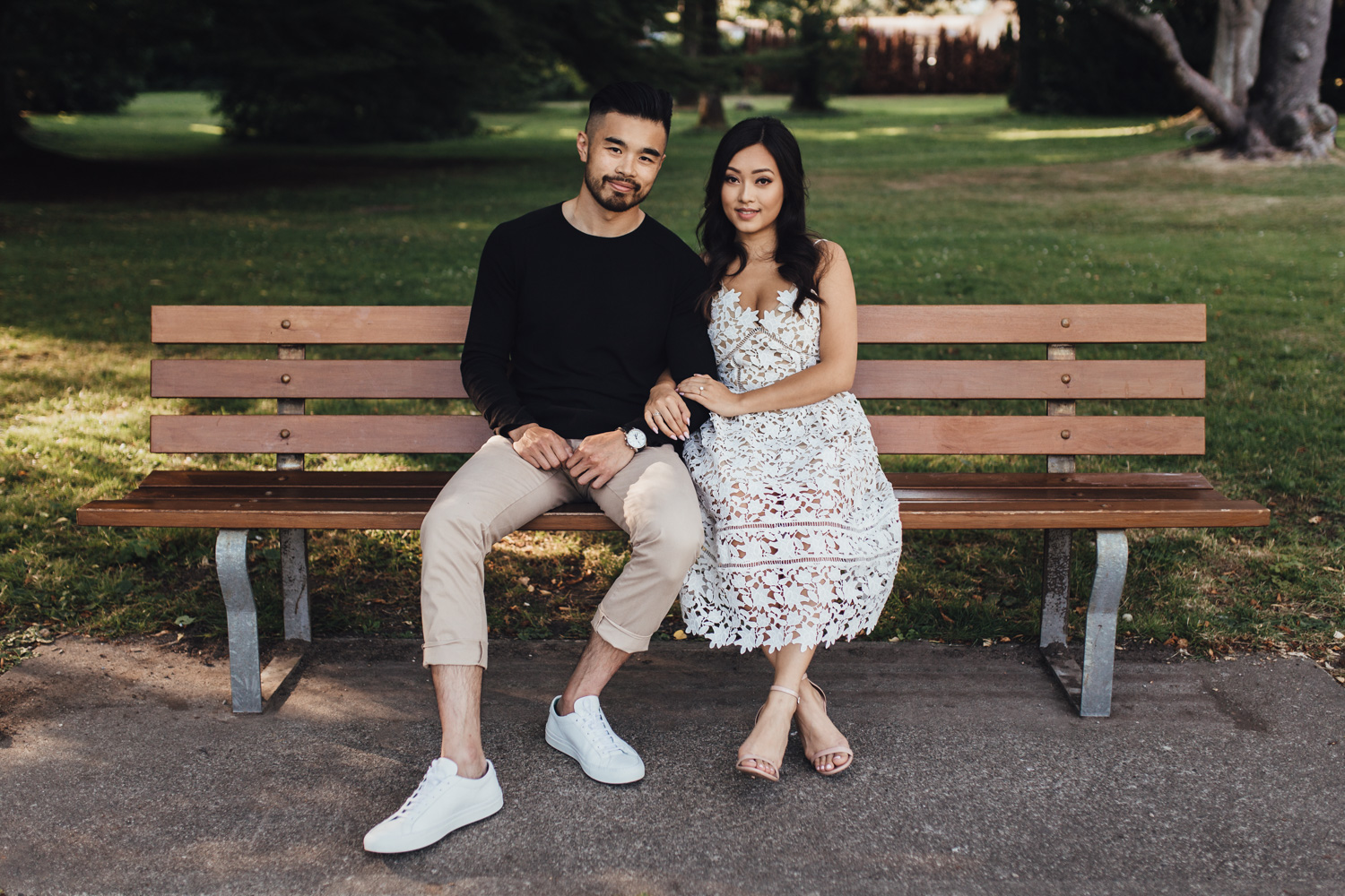 rose garden stanley park engagement photography in vancouver bc