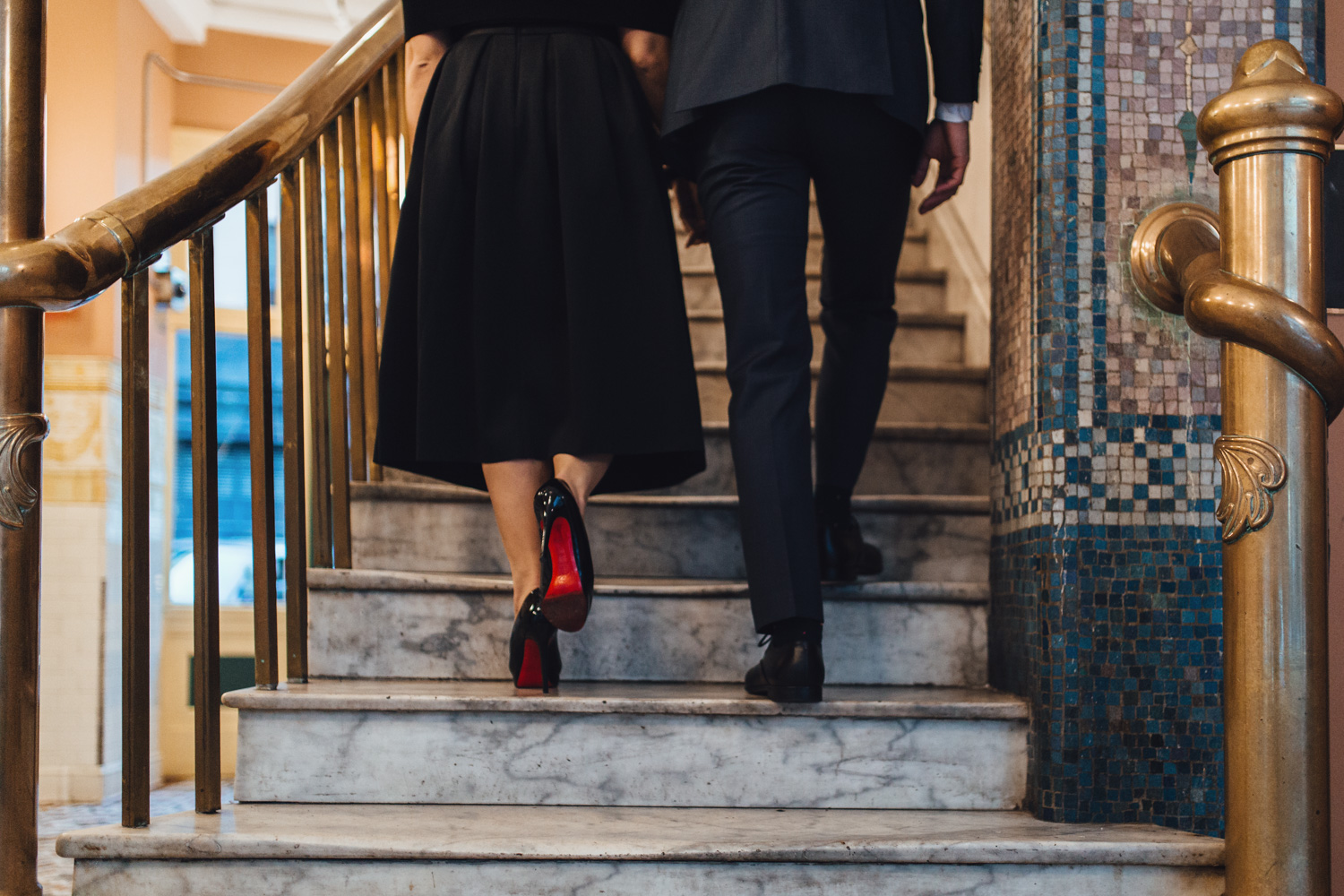 gastown vancouver engagement photography during sunset bc