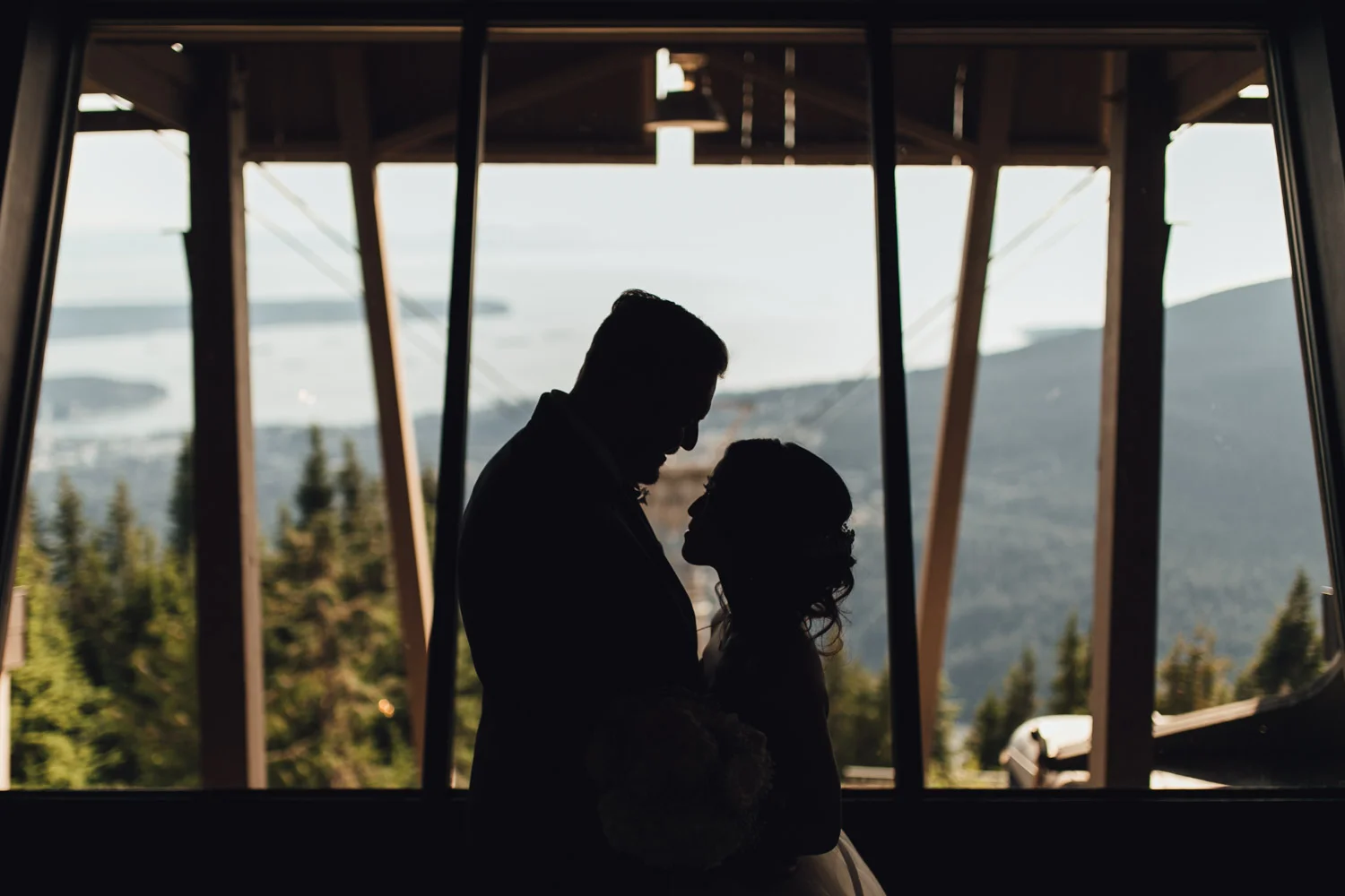grouse mountain wedding photography in north vancouver bc