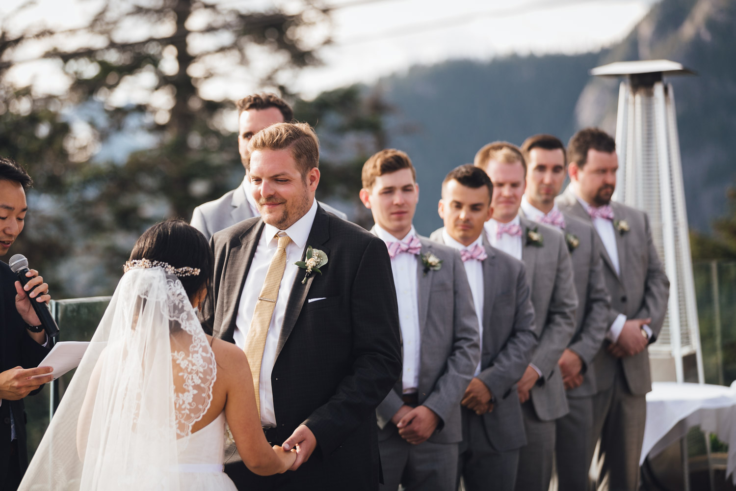 grouse mountain wedding photography in north vancouver bc