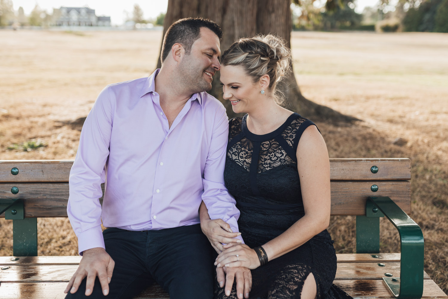 Campbell Valley Park engagement photography in Langley BC during summer