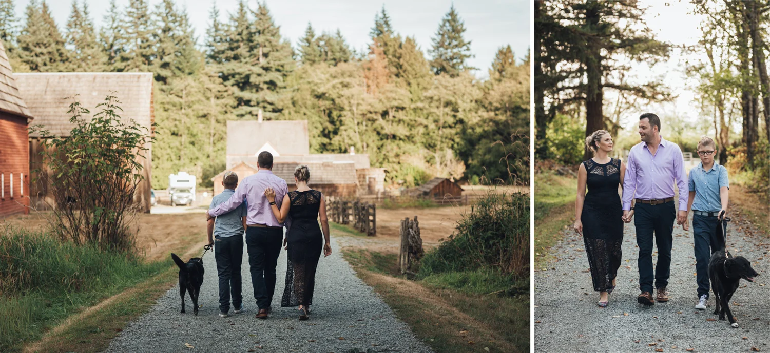 Engagement photography at Campbell Valley Park in Langley, BC