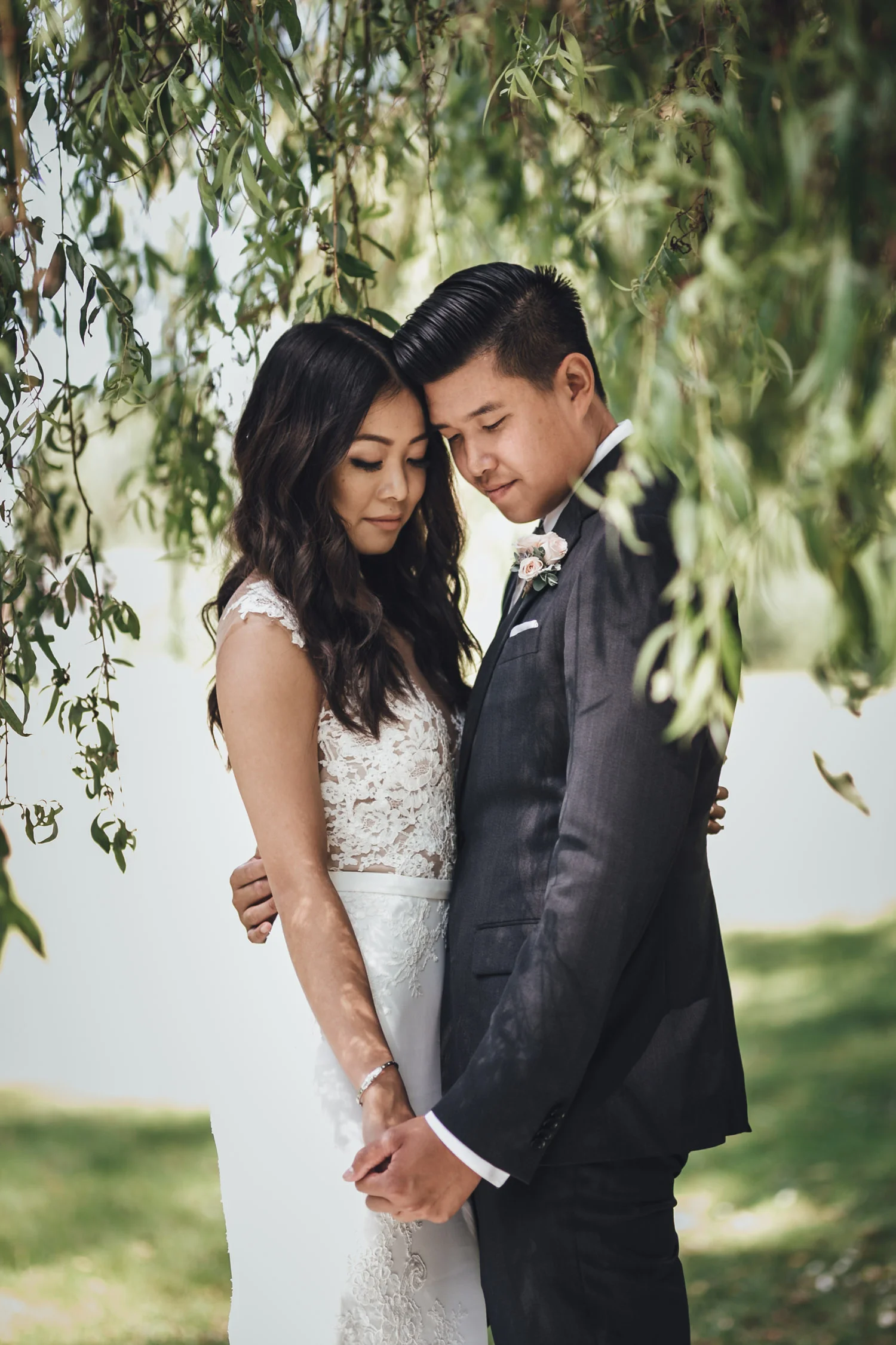 burnaby wedding photography at deer lake park bride and groom portraits