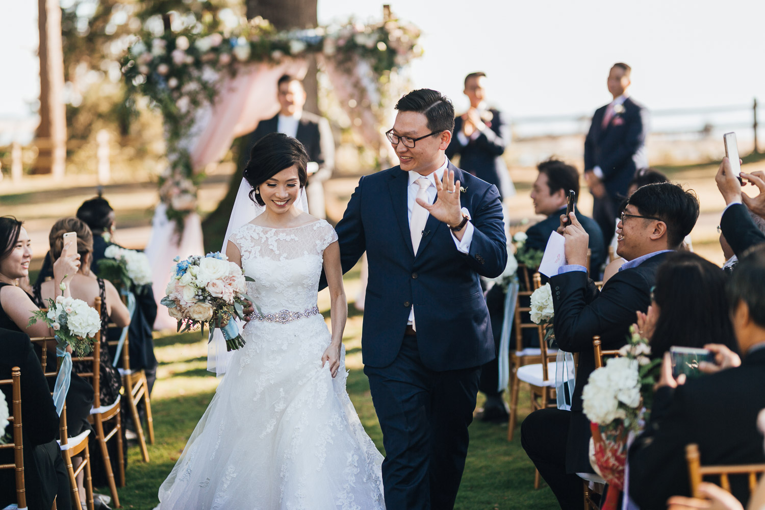 shaughnessy golf and country club wedding ceremony in vancouver bc