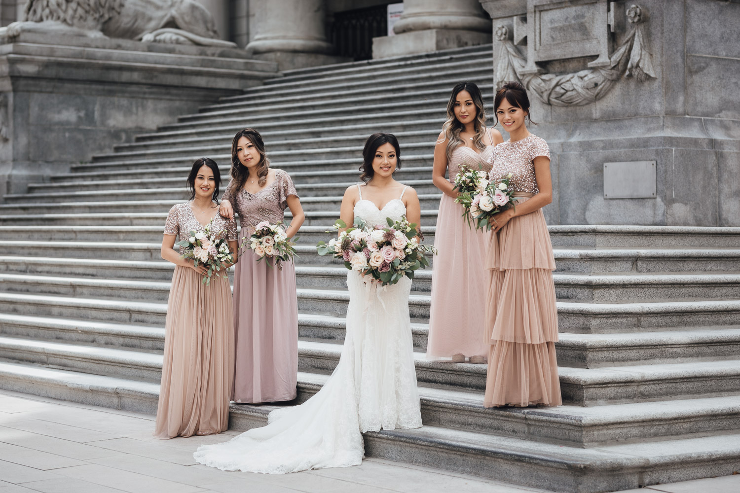vancouver art gallery wedding photography portrait bc