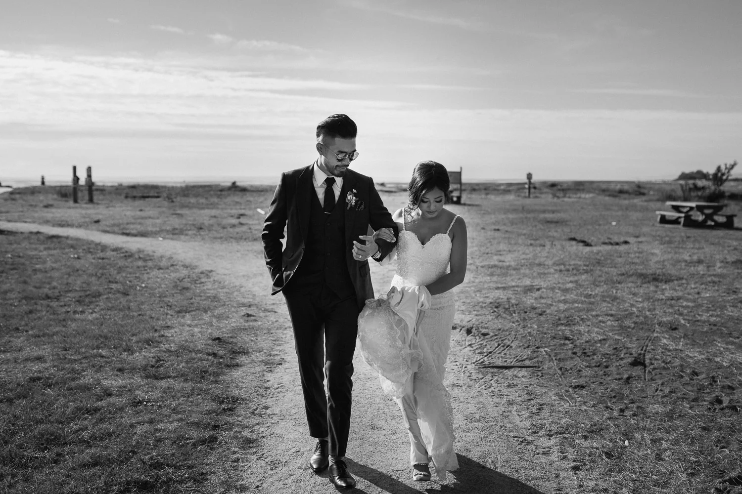 richmond bc iona beach wedding photography