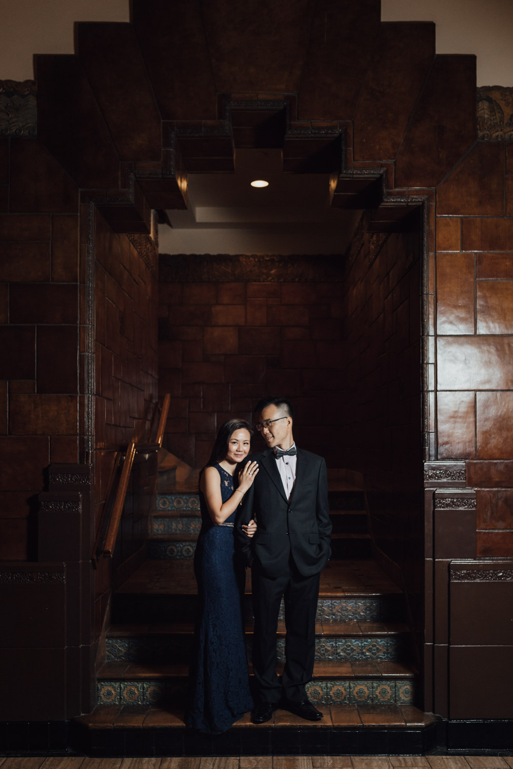 marine bulding vancouver downtown engagement photography in coal harbour