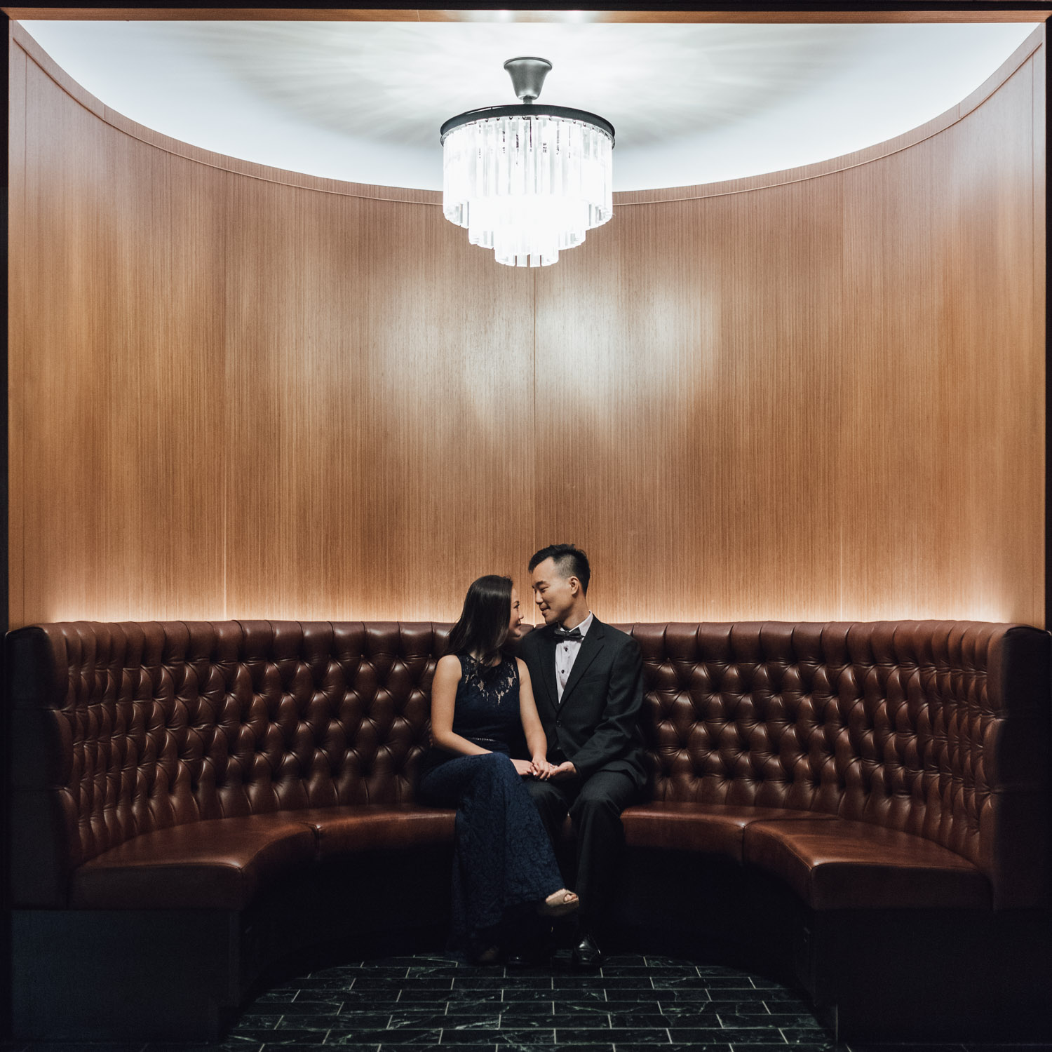 marine bulding vancouver downtown engagement photography in coal harbour