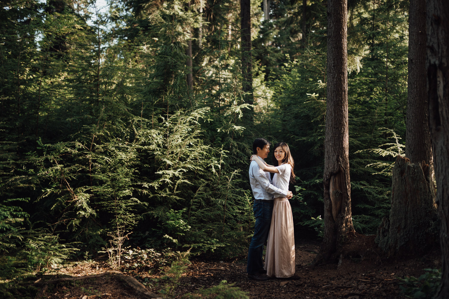 prospect point stanley park engagement photography in vancouver bc