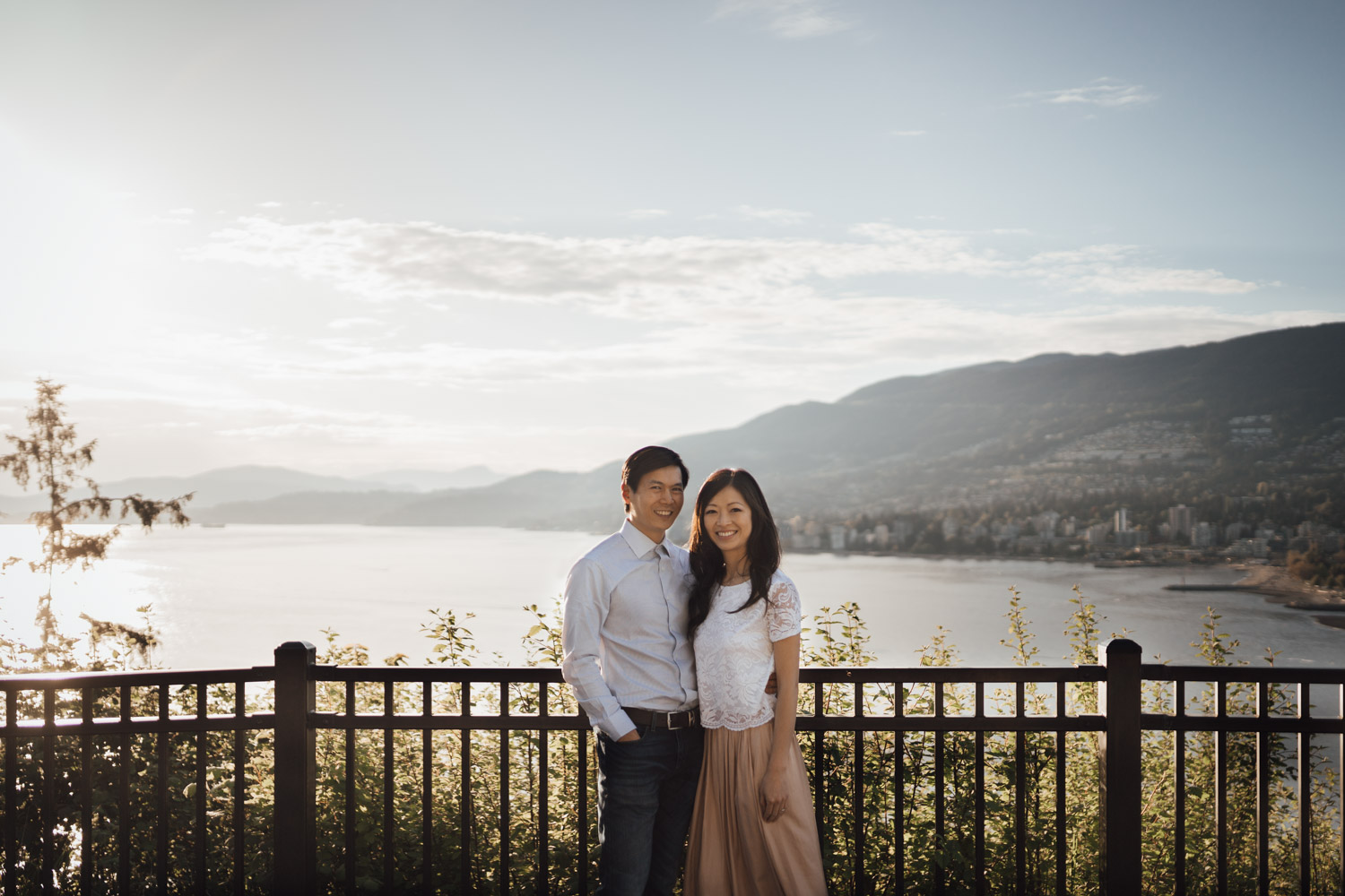 prospect point stanley park engagement photography in vancouver bc