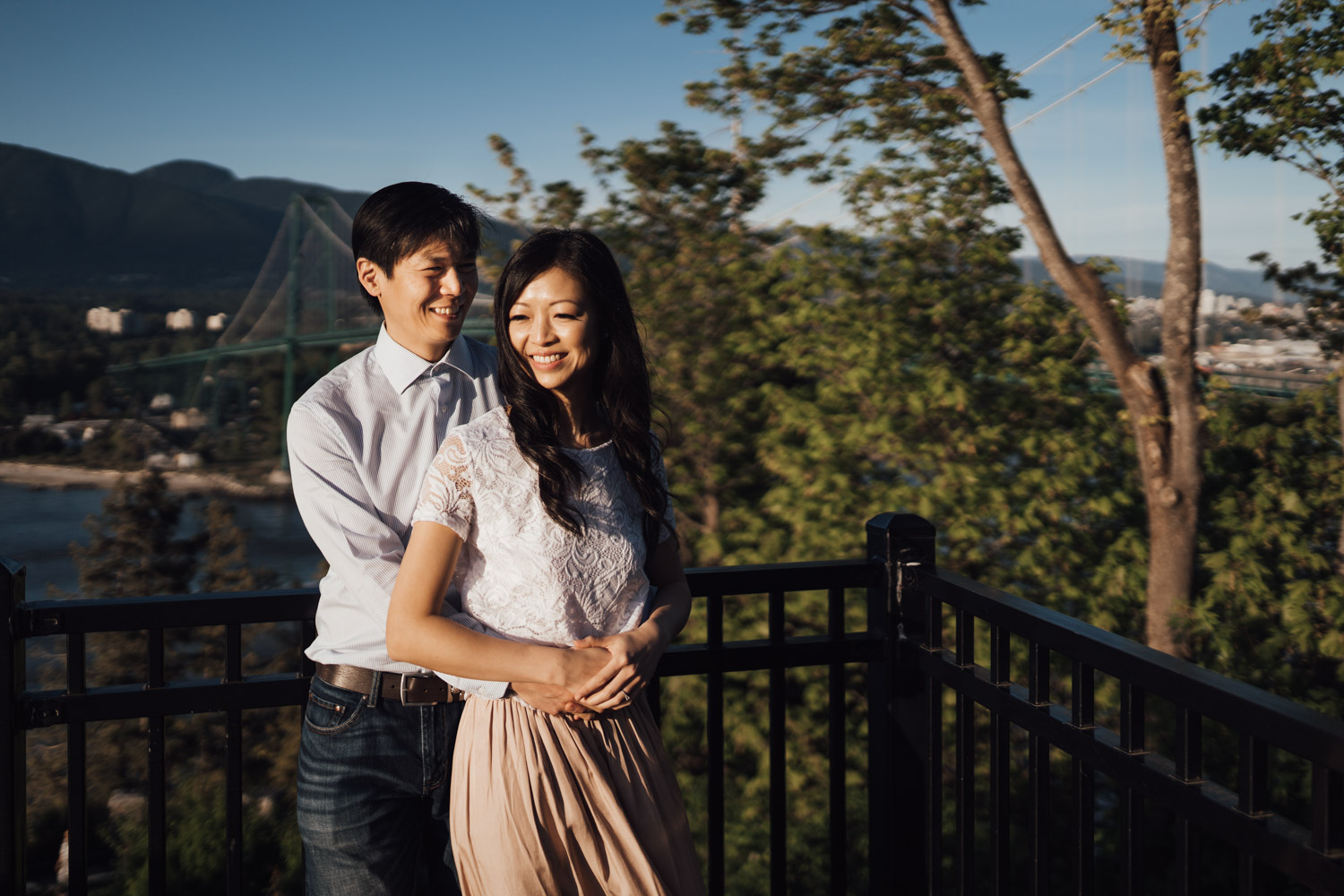 prospect point stanley park engagement photography in vancouver bc