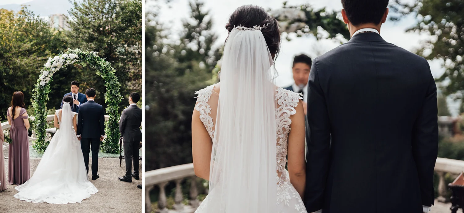 vancouver korean wedding photography hycroft manor terrace