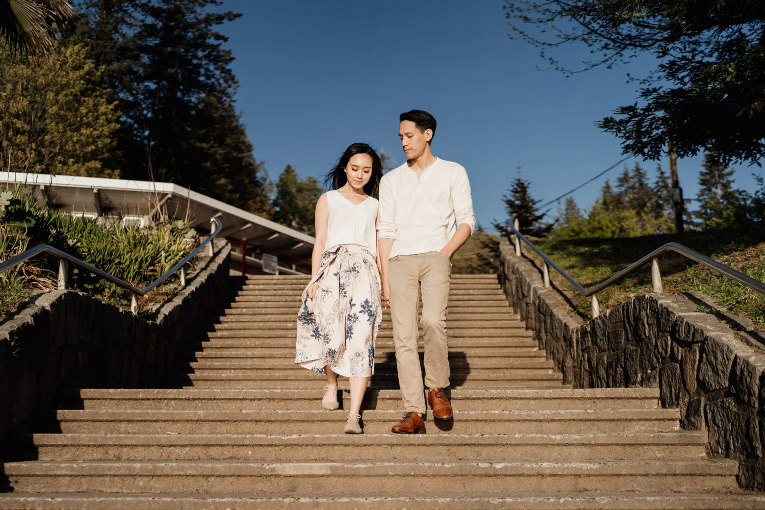 third beach engagement photography in stanley park vancouver bc