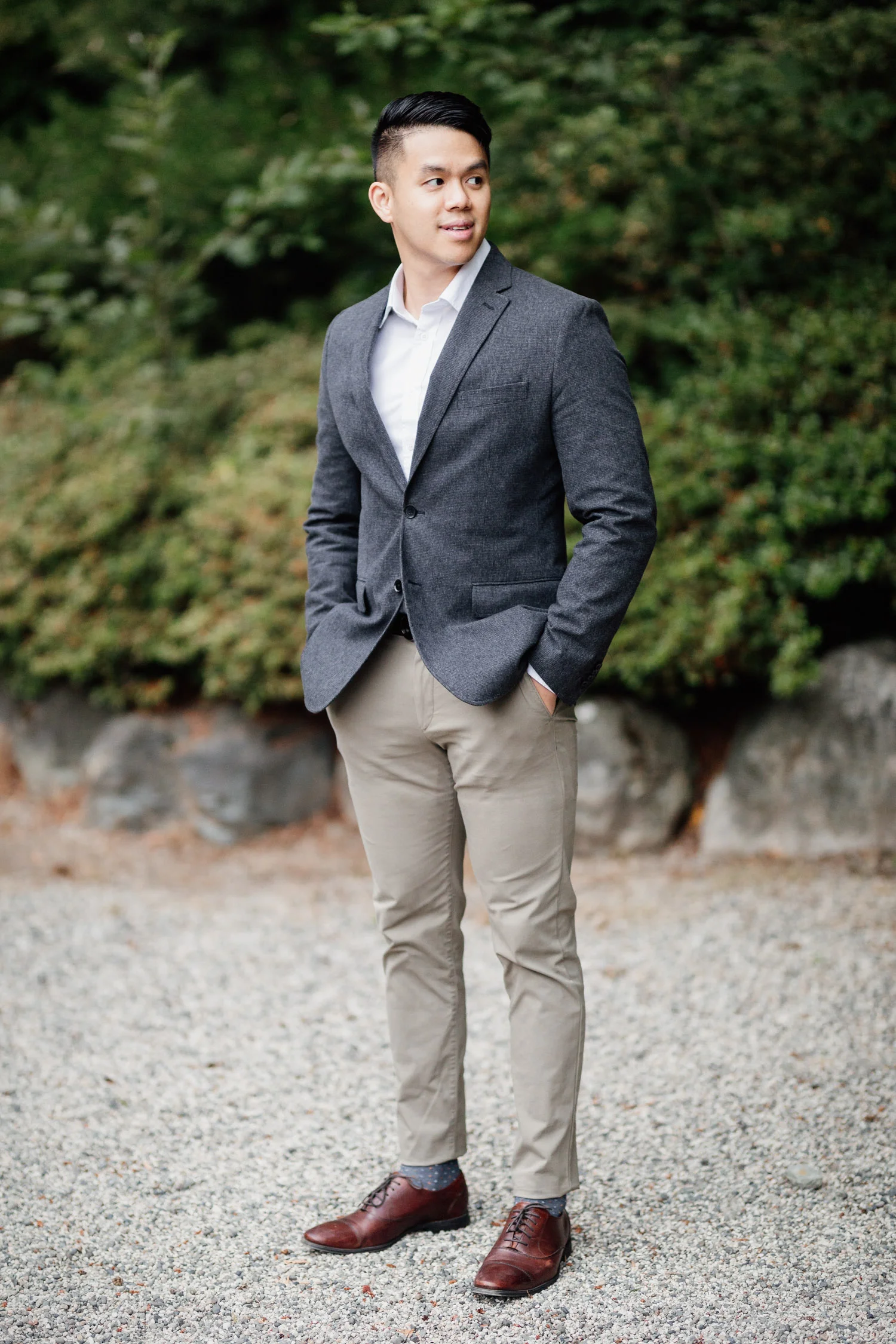 ubc engagement photography portraits during summer in vancouver bc