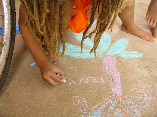 2 Drawing in chalk.jpg