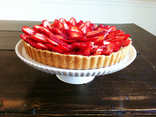 fruit tart with almond pastry cream | hello, sweetie!