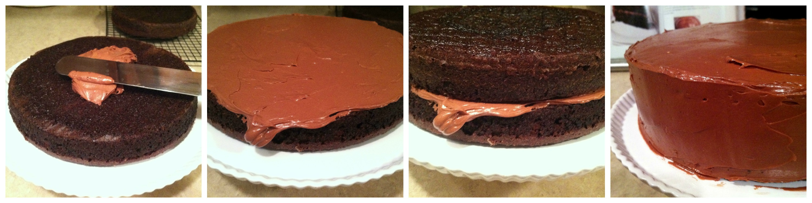assembling a layer cake | hello, sweetie!