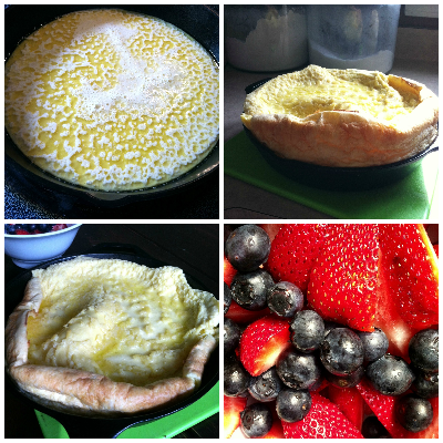 pancake before and after baking | hello, sweetie!