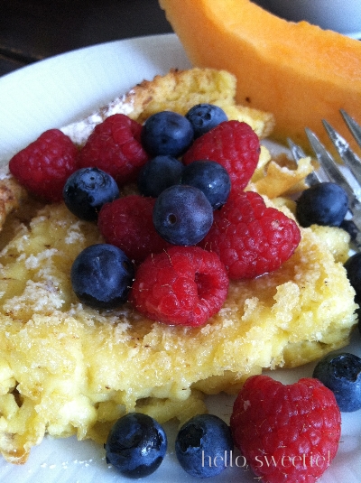 dutch oven pancake | hello, sweetie!