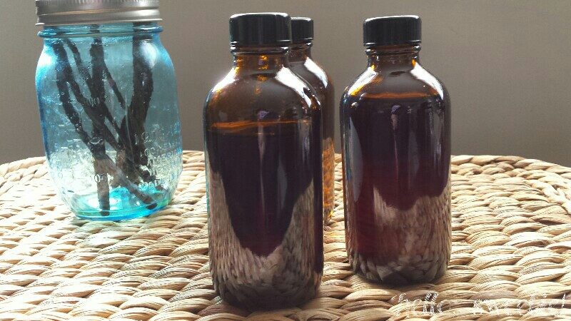 vanilla bean storage & perfect little bottles