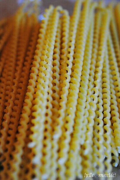 our new favorite shaped pasta!