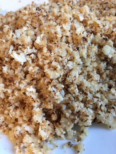 Cauliflower Rice with Pecorino