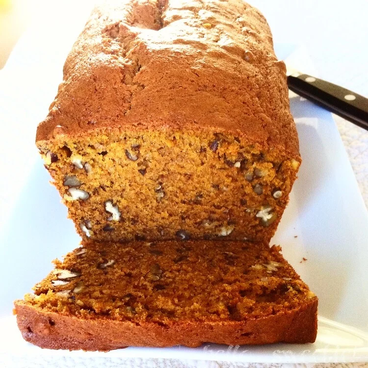 Pumpkin Pecan Quick Bread