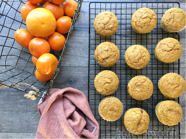 Pumpkin & Orange Muffins 