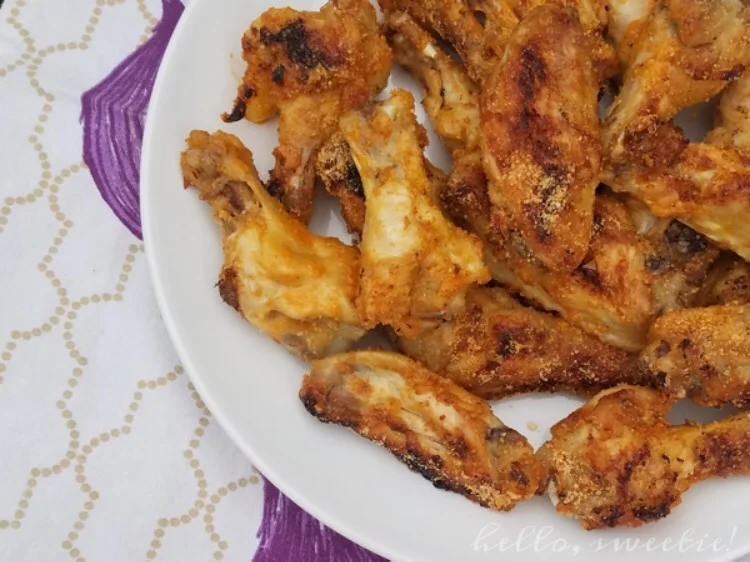 Spice Rubbed Steakhouse Style Chicken Wings in Your Pressure Cooker