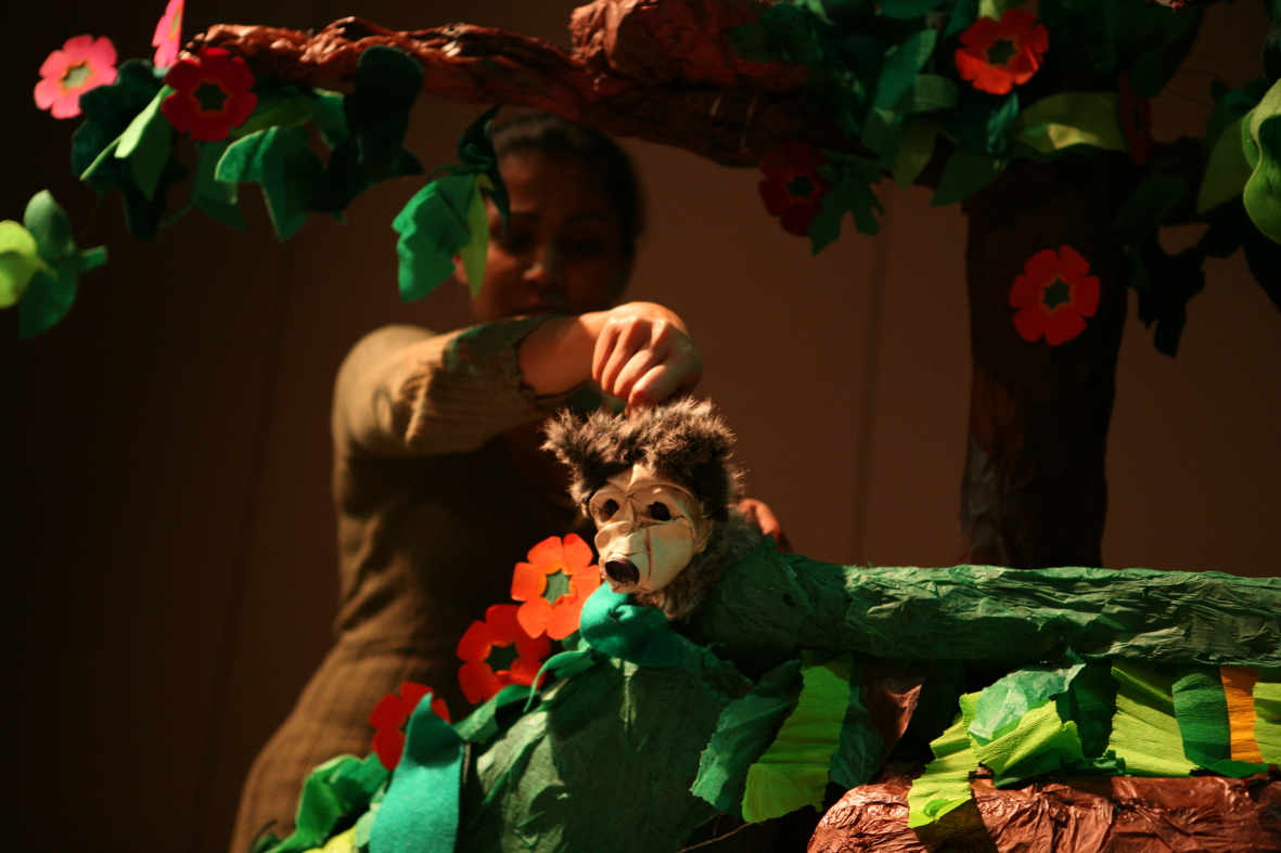Dreamtime, a touring childrens puppet show